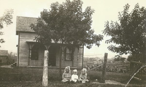 Richard and Tekla Olson’s home in East Swede Town